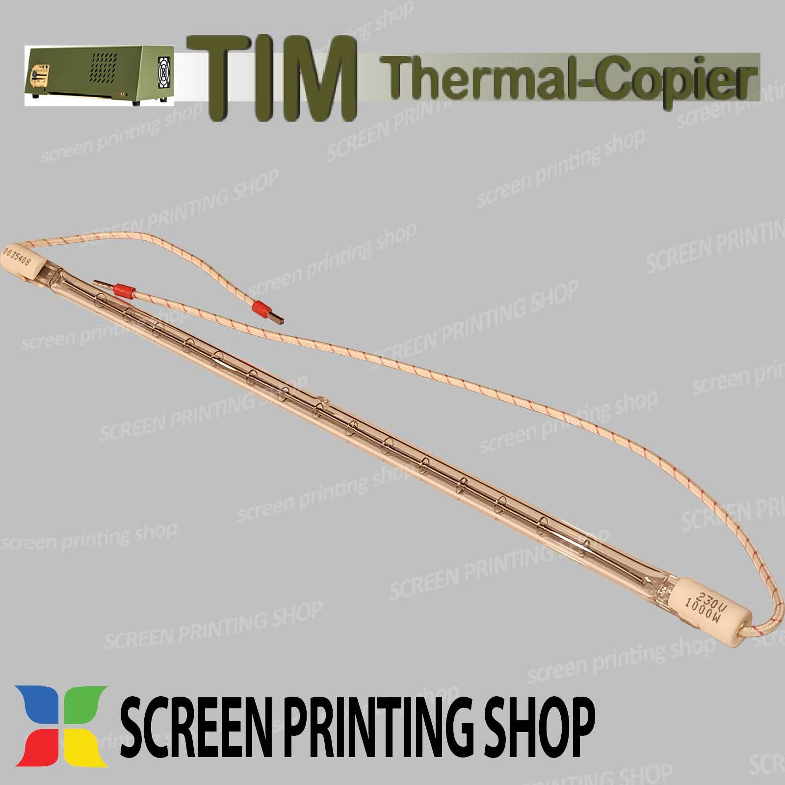 R-TIM-LAMP | TIM IR Lamp | Genuine 3K Instruments Thermocopier Part | 230V  models | 1000W