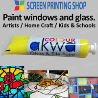 Yellow Window and Glass Paint Artist Quality 75ml Value Size