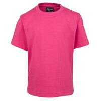 Hot Pink Kids Classic Tee | Trade Quality Construction | 100% Cotton | Trade & Wholesale Pricing