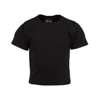 Black Infants Tee | 100% Cotton | Trade Quality Construction | Classic Fit