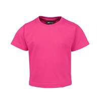 Hot Pink Infants Tee | 100% Cotton | Trade Quality Construction | Classic Fit