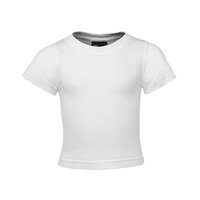 White Infants Tee | 100% Cotton | Trade Quality Construction | Classic Fit