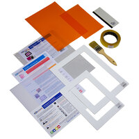 EZIscreen T-Shirts/ Fabric/ Paper/ Canvas/ Ceramics Starter Kit | Chemical Free Non-Toxic using SPO Films