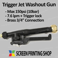 Ikonart TriggerJet Brass Nozzle + Inlet | Increase Washout Pressure | 3/4" Garden Hose Fitting