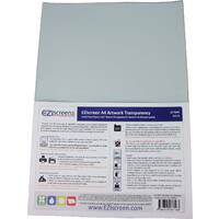 EZIscreen A4 Artwork Transparency Film - Pack 20 | Inkjet/ Hand Drawn/ Laser | Professional Grade | Coated Waterproof Film