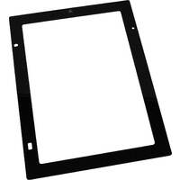 RISO MiScreen Black A4 Design Frame ID: 250x370mm | Acrylic Plastic | Laser Cut Smooth Finish | Plain No Tape