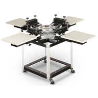 4 Station/4 Colour with Stand  |  Vastex V100-44 model