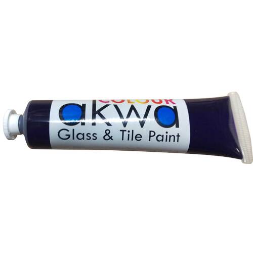 Glass & Tile Paint Violet | 75ml Artist size | Oven Cure | Non-toxic | Dishwasher Safe