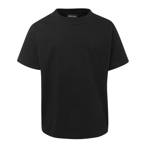 Black Kids Classic Tee - Trade quality construction with less print errors from poor adhesion. [Clothing Size: 06]
