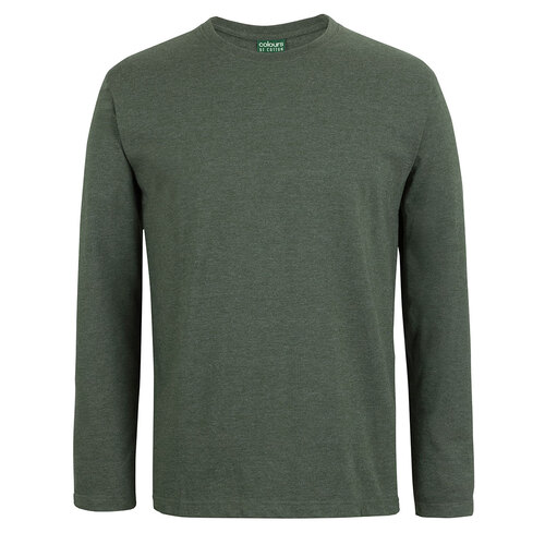 Army Marle Cotton Long Sleeve Tee | 100% Cotton | Non- Cuff Arms | [Clothing Size: 5XL]