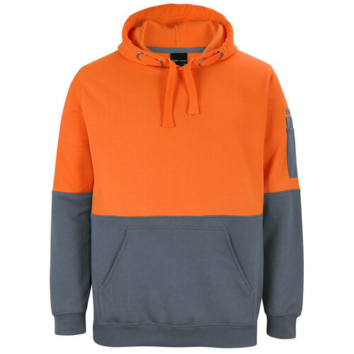 Orange/Charcoal HI VIS Pull Over Hoodie [Clothing Size: 5XL]