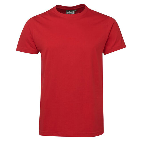 Red Cotton Fitted Tee [Clothing Size: 5XL]