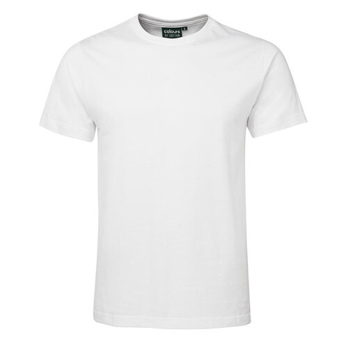 White Cotton Fitted Tee [Clothing Size: 5XL]