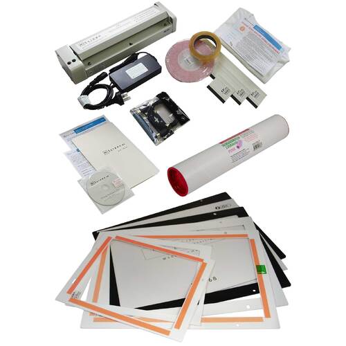MiScreen Education Starter Package | Textiles/ Fabrics/ Canvas/ Paper/ Ceramics | RISO Digital Screen Maker (DSM)