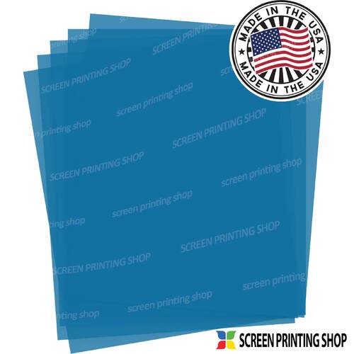 Ikonart Stencil Film - Pack 5 | 10x12" | 254x305mm | Adhesive Backing