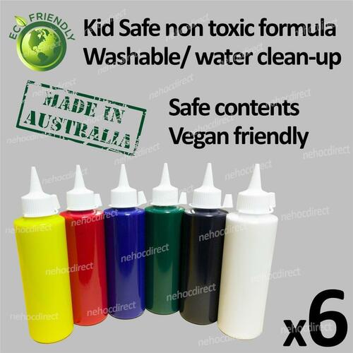 Kids Craft Paint Set | no chemicals safe for kids at school or home | washable