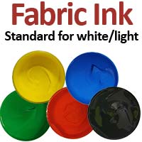 Standard Fabric Ink (white/ light colours)